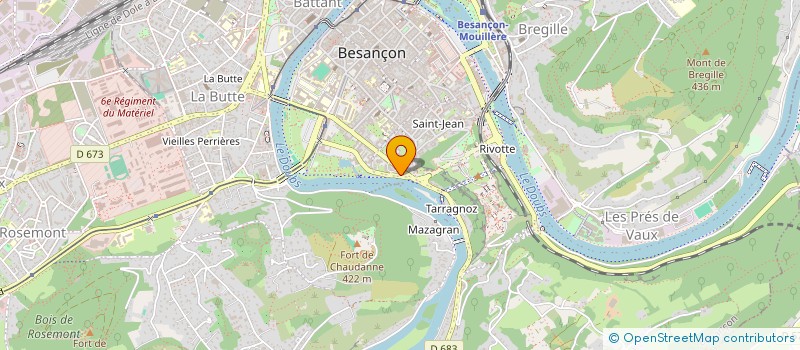 localisation de l'entreprise MONSIEUR MORADE BERKANE à BESANCON
