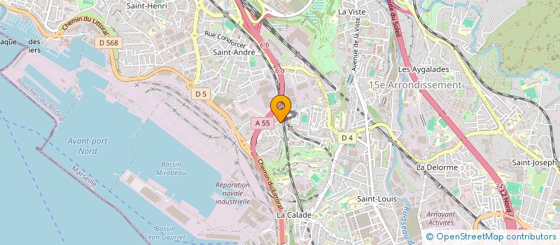 localisation de l'entreprise MONSIEUR MORADE BOUYAHIAOUI à MARSEILLE