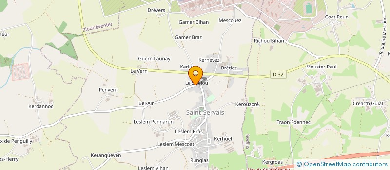 localisation de l'entreprise MONSIEUR MORAN BOMIN  SAINT-SERVAIS