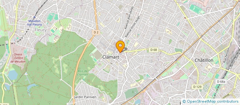 localisation de l'entreprise MONSIEUR MORAN M'BAREK à CLAMART