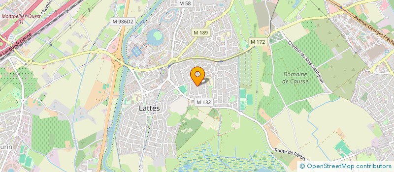 localisation de l'entreprise MONSIEUR MORAND BARET à LATTES