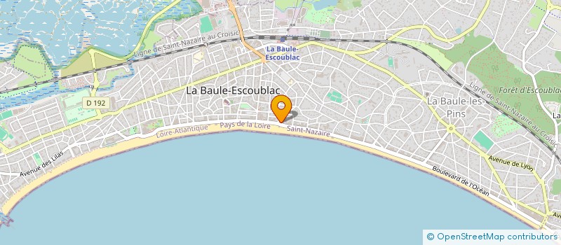 localisation de l'entreprise MONSIEUR MORCHA RACHANBERG  LA BAULE-ESCOUBLAC