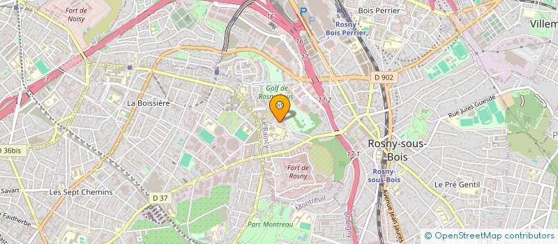 localisation de l'entreprise MONSIEUR MORDECHAY BETESH à ROSNY-SOUS-BOIS