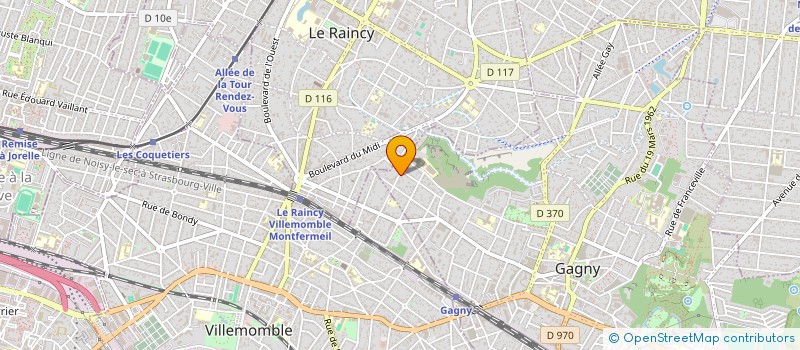 localisation de l'entreprise MONSIEUR MORDEHAI PEREZ à GAGNY