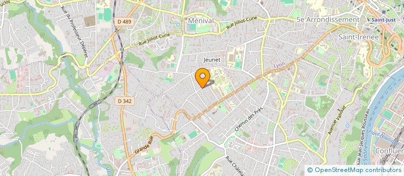 localisation de l'entreprise MONSIEUR MOREIRA LUIS CARLOS à LYON