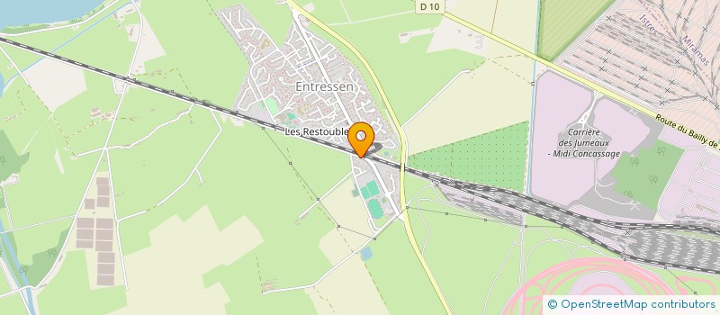 localisation de l'entreprise MONSIEUR MORELLO MORISSE  ISTRES