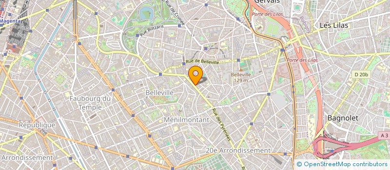 localisation de l'entreprise MONSIEUR MORENO FAZARI  PARIS