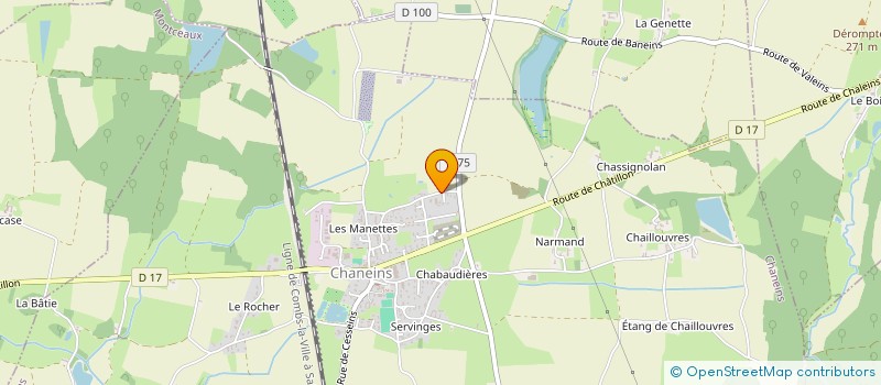 localisation de l'entreprise MONSIEUR MORGAN ALBUISSON  CHANEINS