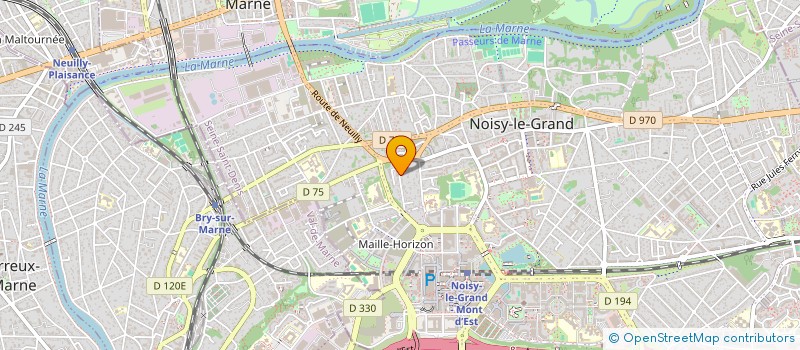 localisation de l'entreprise MONSIEUR MORGAN ALZON--CEDRONE à NOISY-LE-GRAND