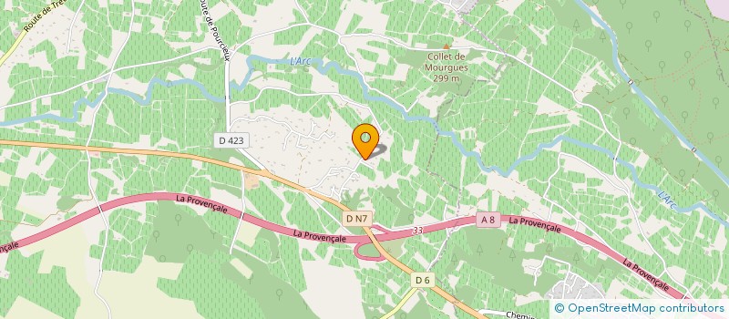 localisation de l'entreprise MONSIEUR MORGAN AMIEZ  POURRIERES