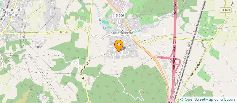 localisation de l'entreprise MONSIEUR MORGAN ARIFONT  MALATAVERNE