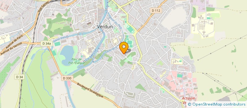 localisation de l'entreprise MONSIEUR MORGAN ARROUGE à VERDUN
