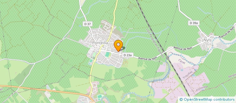 localisation de l'entreprise MONSIEUR MORGAN AUDOUY  PONTEILLA