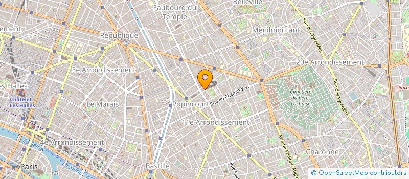 localisation de l'entreprise MONSIEUR MORGAN AUFFRET  PARIS