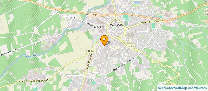 localisation de l'entreprise MONSIEUR MORGAN AULAGNE à VALREAS