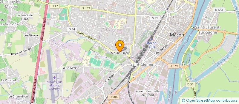 localisation de l'entreprise MONSIEUR MORGAN BALVAY  MACON