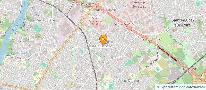 localisation de l'entreprise MONSIEUR MORGAN BEAUPERIN  NANTES