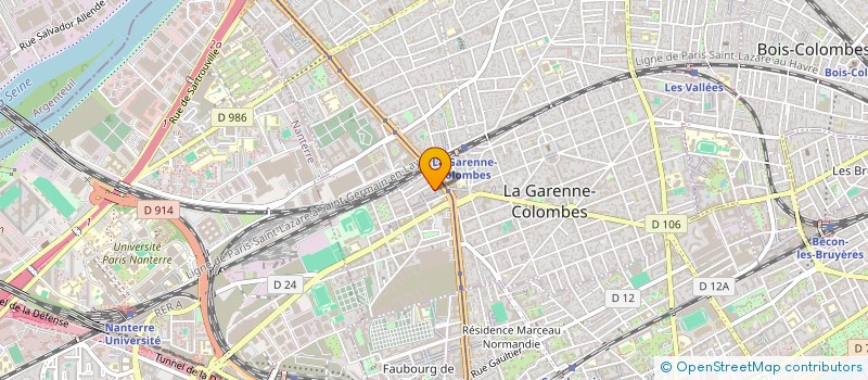 localisation de l'entreprise MONSIEUR MORGAN BEAUVAIS à LA GARENNE-COLOMBES
