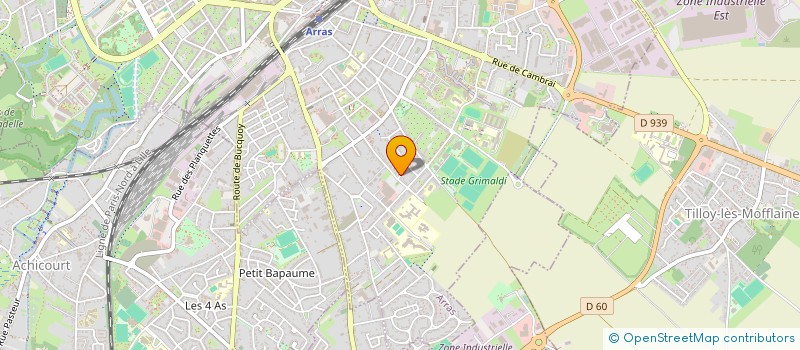 localisation de l'entreprise MONSIEUR MORGAN BELGUERBI à ARRAS