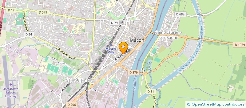 localisation de l'entreprise MONSIEUR MORGAN BENAS  MACON