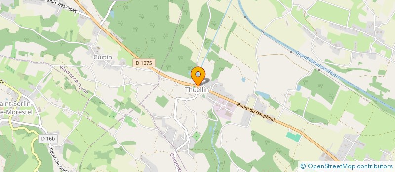 localisation de l'entreprise MONSIEUR MORGAN BERTHET  LES AVENIERES VEYRINS-THUELLIN