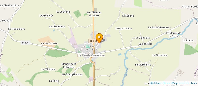 localisation de l'entreprise MONSIEUR MORGAN BOHIN à LE PIN-LA-GARENNE