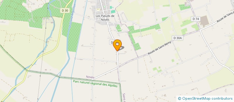 localisation de l'entreprise MONSIEUR MORGAN BONNEFOUS  NOVES