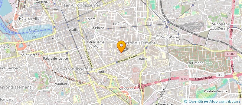 localisation de l'entreprise MONSIEUR MORGAN BORDAT à MARSEILLE