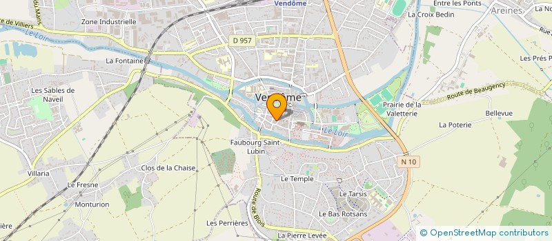 localisation de l'entreprise MONSIEUR MORGAN BOSSEE  SAINT-AIGNAN