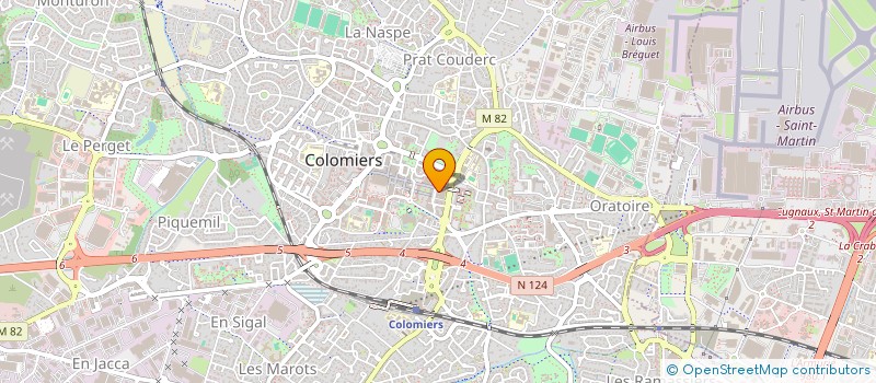 localisation de l'entreprise MONSIEUR MORGAN BOUISSET à COLOMIERS