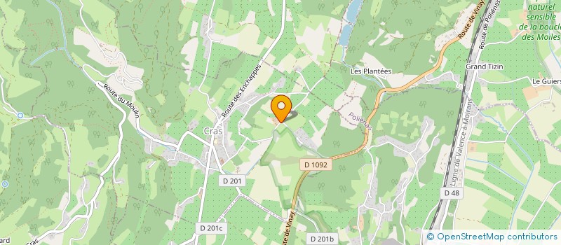 localisation de l'entreprise MONSIEUR MORGAN BOUKANTAR  CRAS