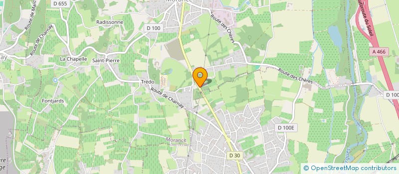 localisation de l'entreprise MONSIEUR MORGAN BOURCET  MORANCE