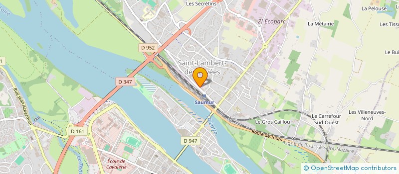 localisation de l'entreprise MONSIEUR MORGAN BOURGEOIS  SAUMUR