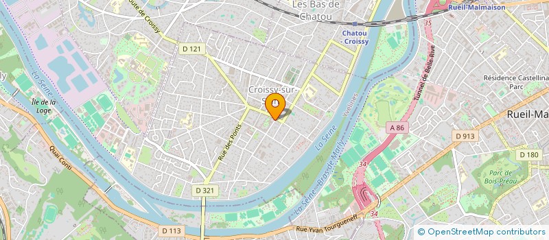 localisation de l'entreprise MONSIEUR MORGAN BOURICH à CROISSY-SUR-SEINE