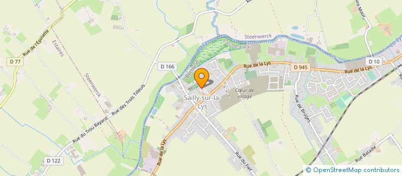 localisation de l'entreprise MONSIEUR MORGAN BRIOIS  SAILLY-SUR-LA-LYS