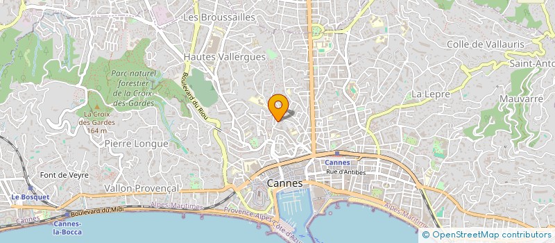 localisation de l'entreprise MONSIEUR MORGAN BRONNER à CANNES