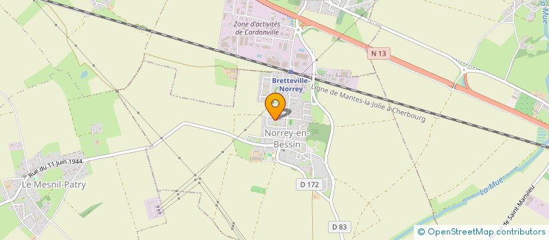 localisation de l'entreprise MONSIEUR MORGAN BUET  THUE ET MUE