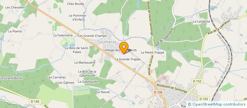 localisation de l'entreprise MONSIEUR MORGAN CAMBRAS  SOUMERAS