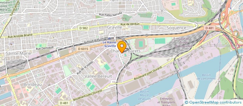 localisation de l'entreprise MONSIEUR MORGAN CARPENTIER à LE HAVRE