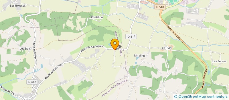 localisation de l'entreprise MONSIEUR MORGAN CARRIER  VILLENEUVE-DE-MARC