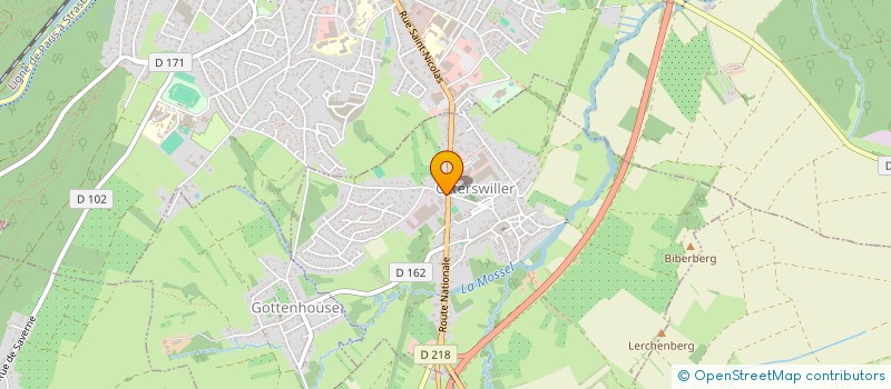 localisation de l'entreprise MONSIEUR MORGAN CASTEL  OTTERSWILLER