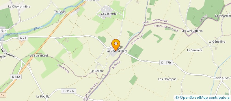 localisation de l'entreprise MONSIEUR MORGAN CHARLET à ARMENTIERES-SUR-AVRE