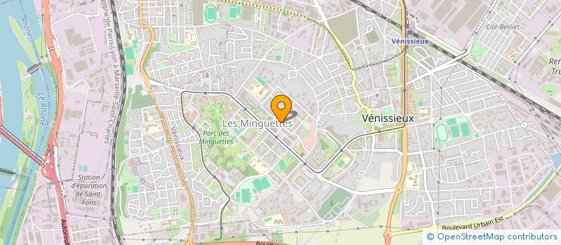 localisation de l'entreprise MONSIEUR MORGAN CHERIF  VENISSIEUX