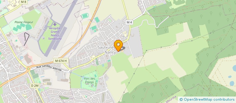 localisation de l'entreprise MONSIEUR MORGAN CHEVREUX  SAULXURES-LES-NANCY