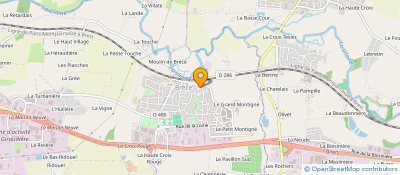 localisation de l'entreprise MONSIEUR MORGAN CHOPIN  BRECE