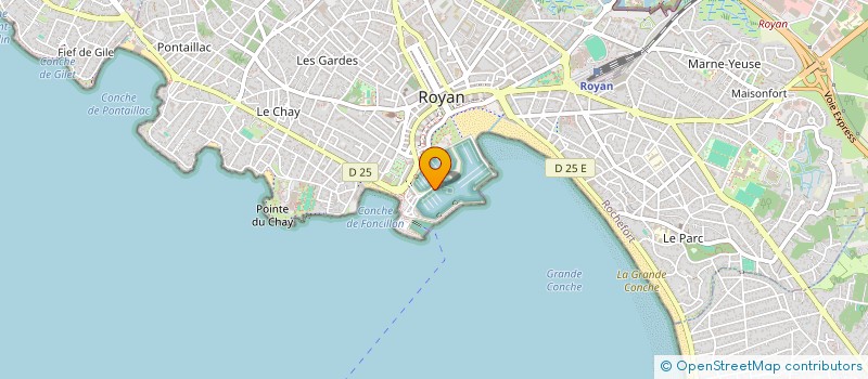 localisation de l'entreprise MONSIEUR MORGAN CHUSTRAC  ROYAN