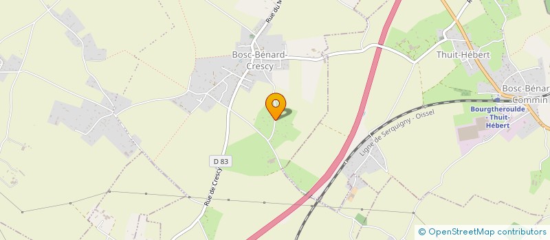 localisation de l'entreprise MONSIEUR MORGAN CLEREAU  FLANCOURT-CRESCY-EN-ROUMOIS