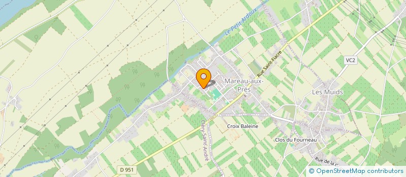 localisation de l'entreprise MONSIEUR MORGAN COLAS à MAREAU-AUX-PRES