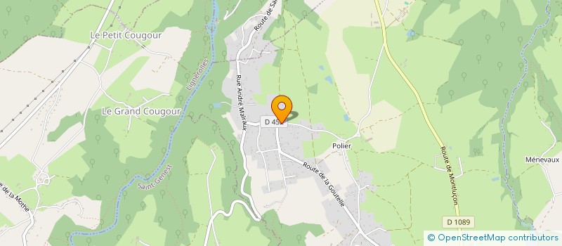 localisation de l'entreprise MONSIEUR MORGAN COLIN  VILLEBRET