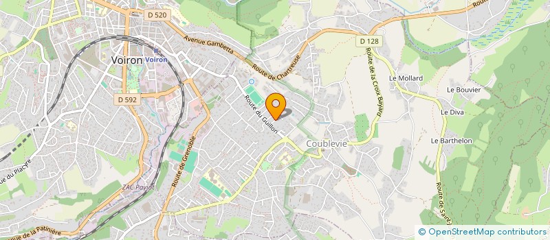 localisation de l'entreprise MONSIEUR MORGAN COSTA-ROCH  COUBLEVIE